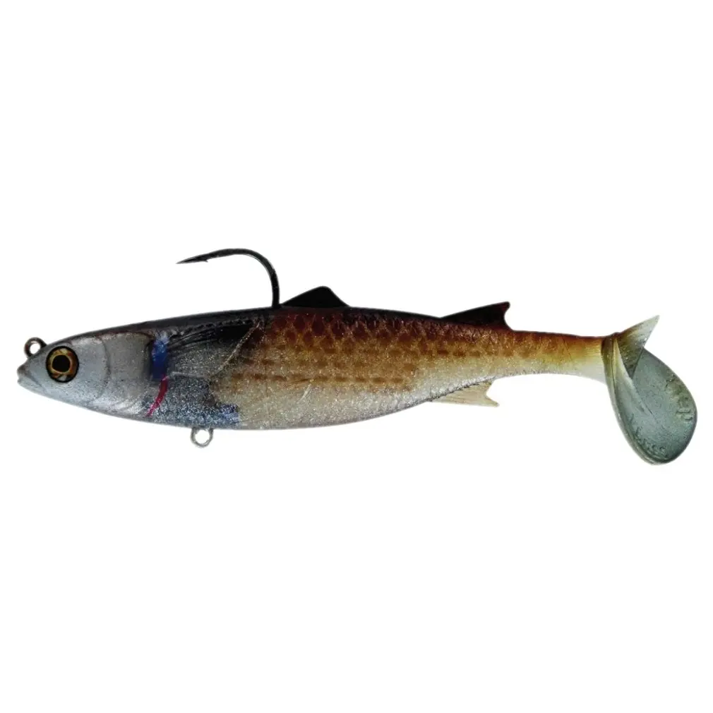 125mm Chasebait Poddy Mullet Soft Body Fishing Lure - 30g Swimbait Lure