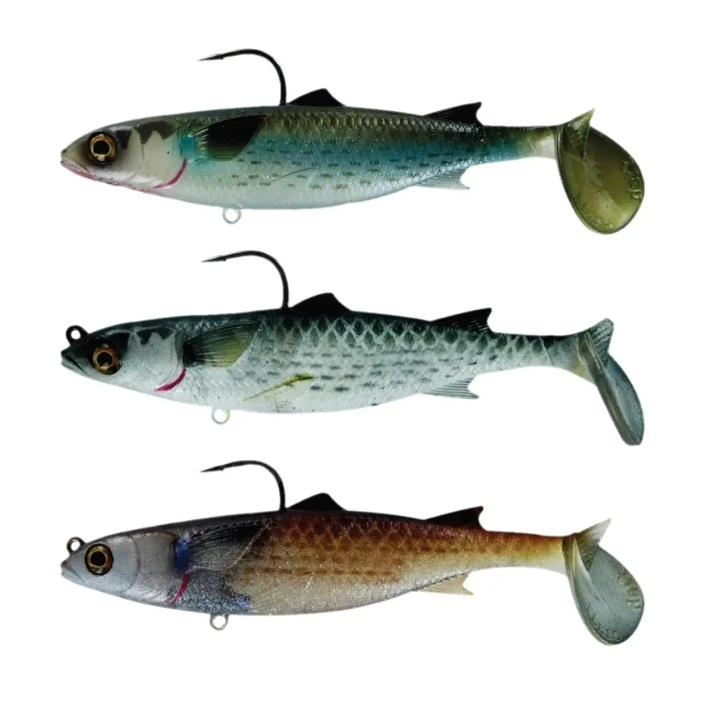 125mm Chasebait Poddy Mullet Soft Body Fishing Lure - 30g Swimbait Lure