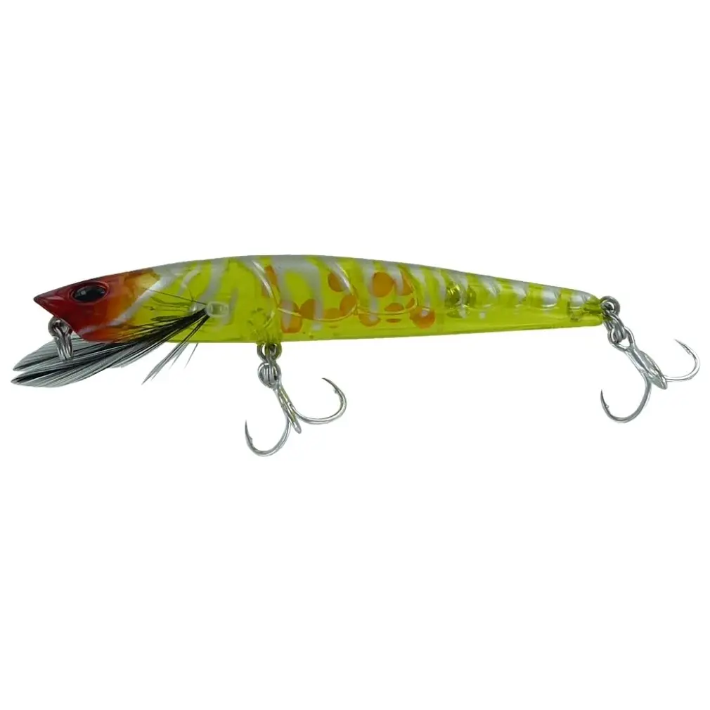 65mm Chasebait Skinny Dog Top Water Fishing Lure - Surface Walker Hardbody Lure