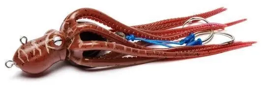 200g Mustad InkVader Octopus Soft Bait Fishing Lure -Squirts Soluble Scented Ink