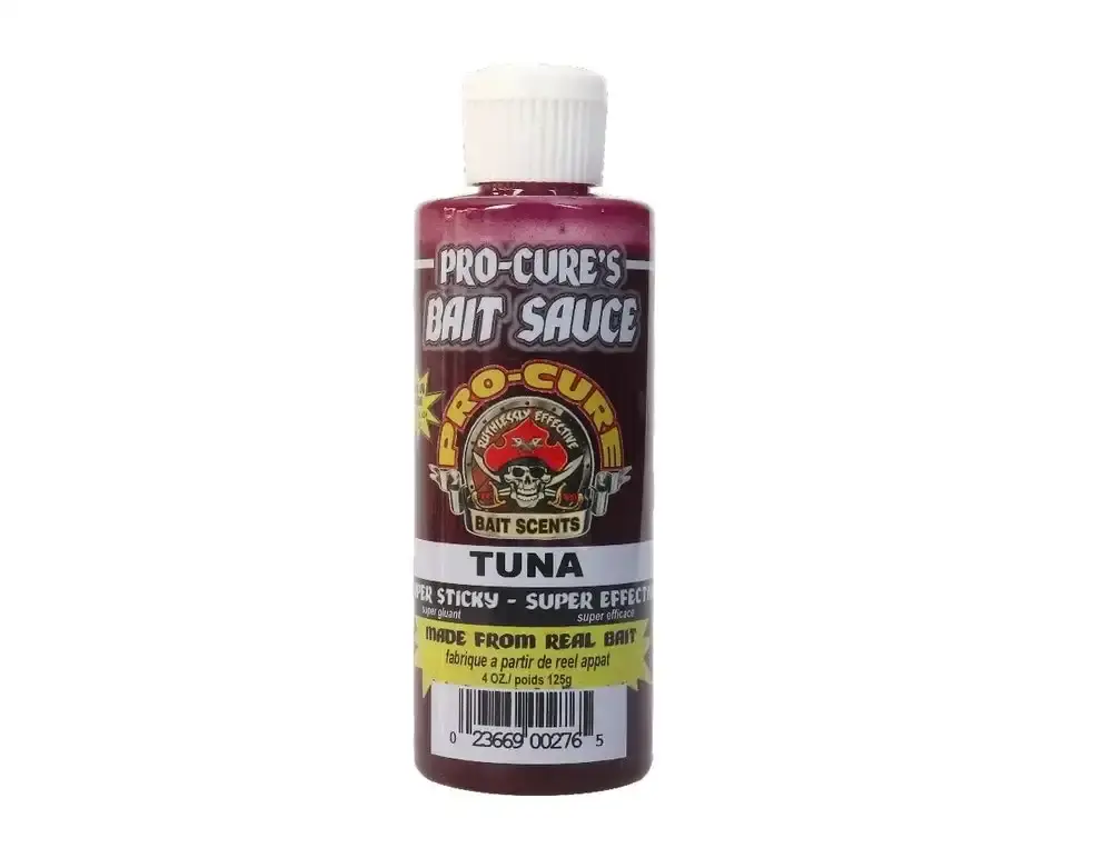 4oz Bottle Of Pro-Cure Bait Sauce - Super Sticky Fishing Lure And Bait Scent