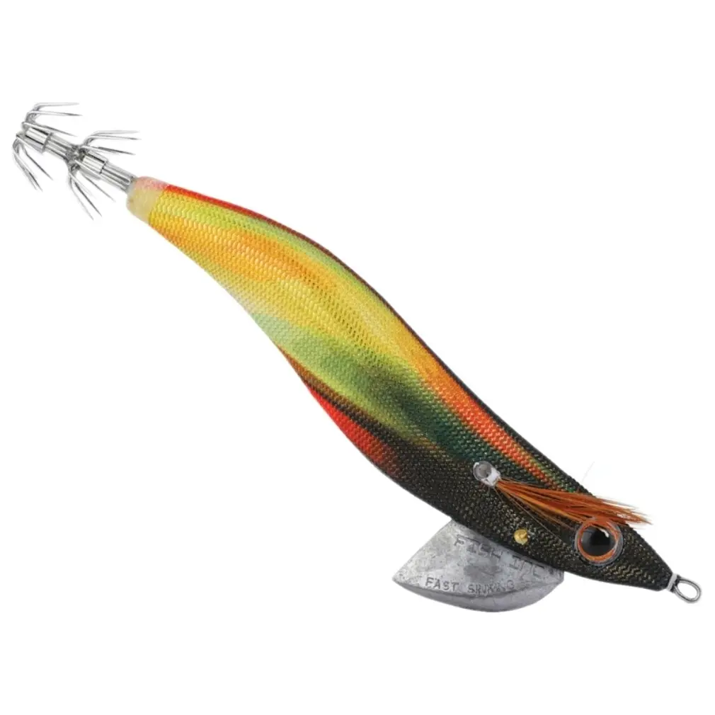 Size 3.0 Fish Inc Lures Fast Sinking Egilicious Squid Jigs - Egi Squid Jig Lures