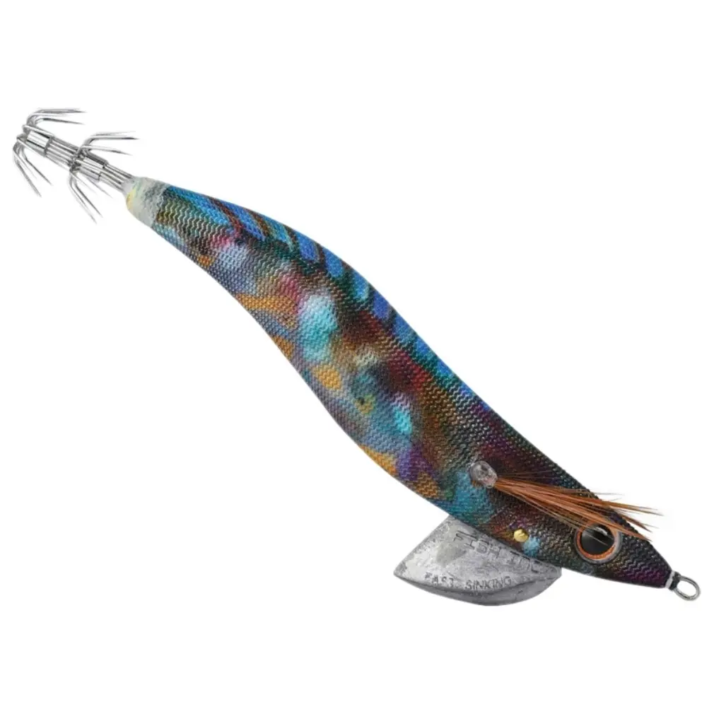 Size 3.5 Fish Inc Lures Fast Sinking Egilicious Squid Jigs - Egi Squid Jig Lures