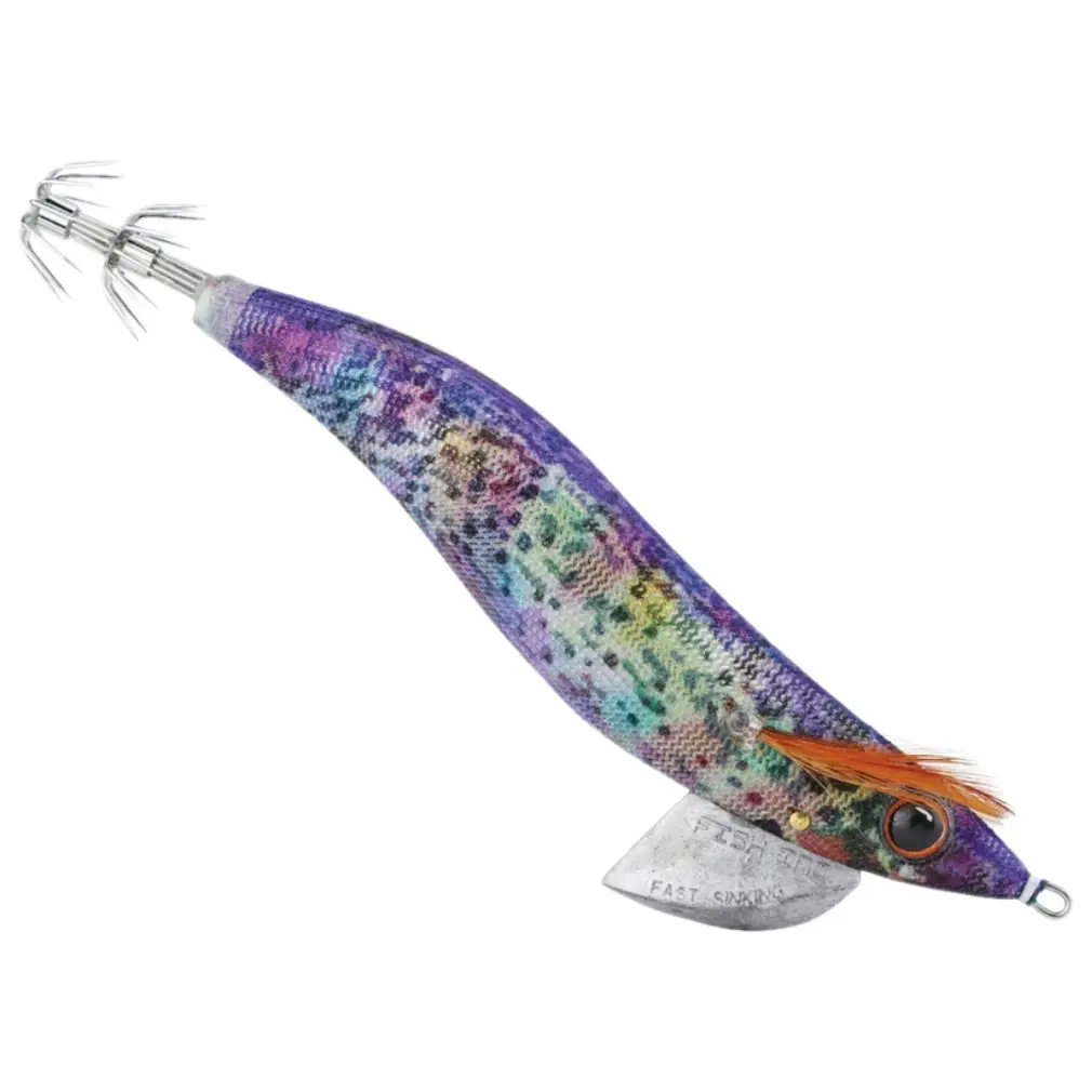 Size 3.5 Fish Inc Lures Fast Sinking Egilicious Squid Jigs - Egi Squid Jig Lures