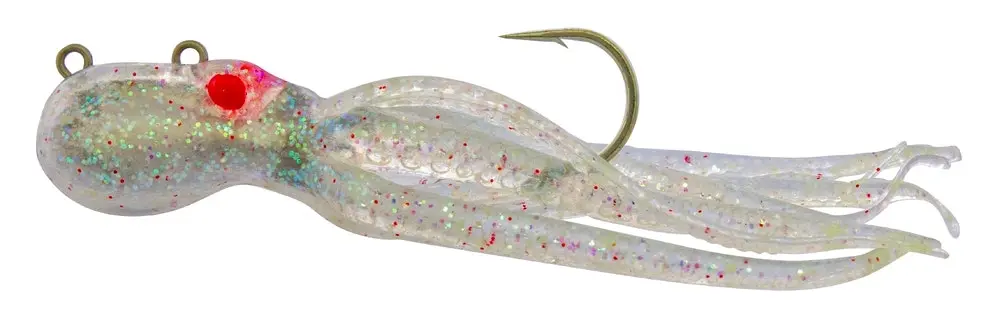 4" Mustad Mini InkVader Tenya 20g Octopus Soft Bait Fishing Lure - Red Eye