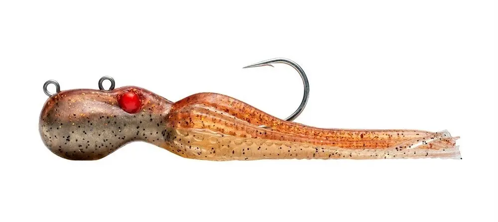 4" Mustad Mini InkVader Tenya 20g Octopus Soft Bait Fishing Lure - Red Eye