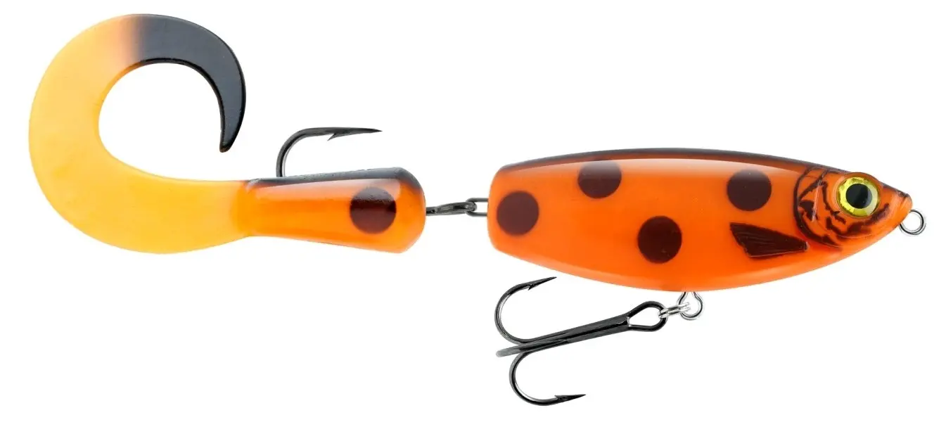 21cm Storm R.I.P. Seeker Jerk Rigged Fishing Lure - Orange Demon