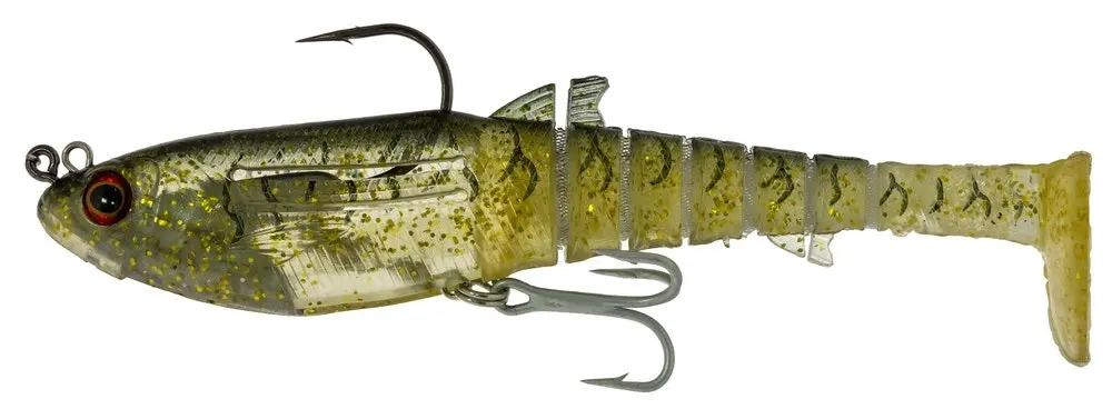 170mm Zerek Jighead Rigged Flat Shad X Soft Plastic Swimbait Lure-74gm Soft Bait