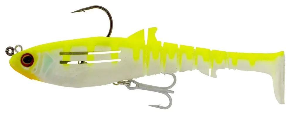 170mm Zerek Jighead Rigged Flat Shad X Soft Plastic Swimbait Lure-74gm Soft Bait