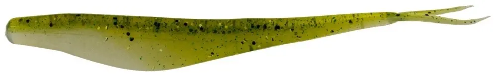 12 Pack of 4.5 Inch McArthy Tiddler Fluke Jerkbait Soft Plastic Lures