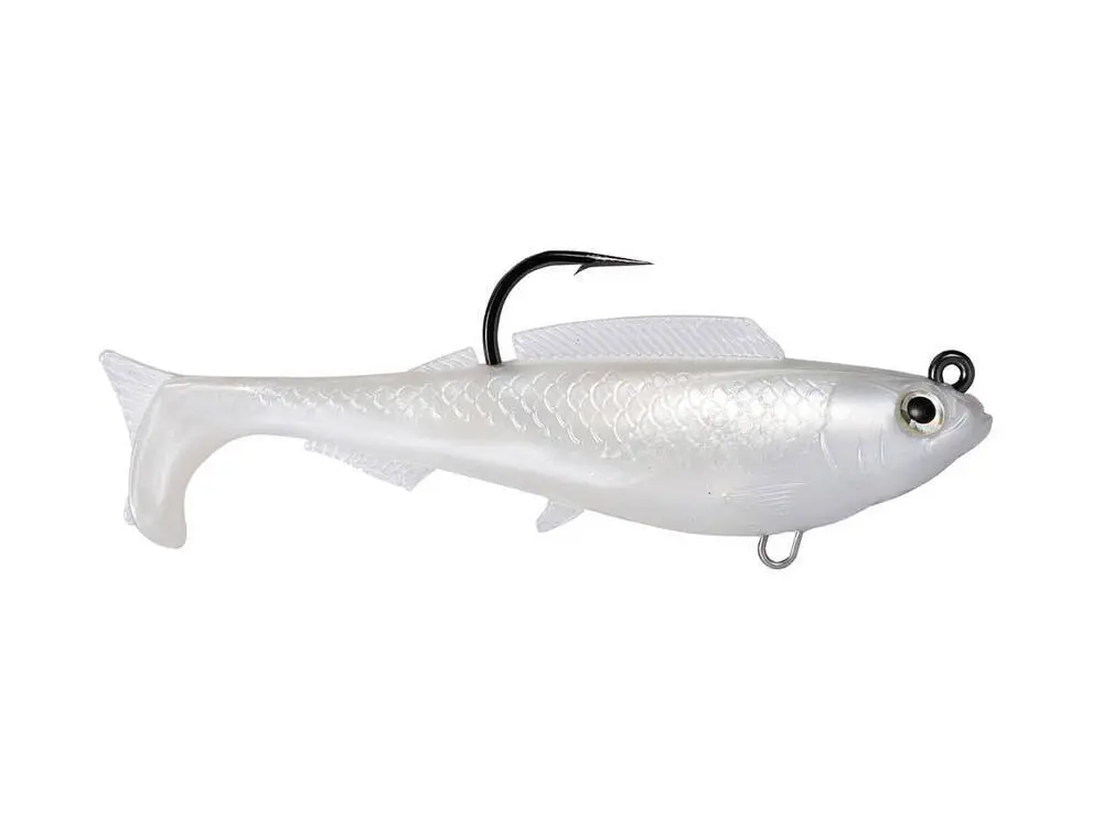 4 Inch Zman HerculeZ Soft Swimbait Fishing Lure - Rigged Soft Plastic Swimbait