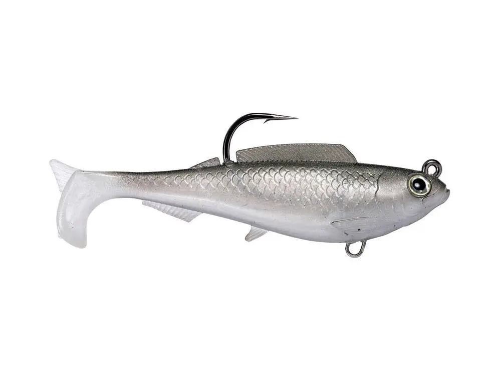 4 Inch Zman HerculeZ Soft Swimbait Fishing Lure - Rigged Soft Plastic Swimbait