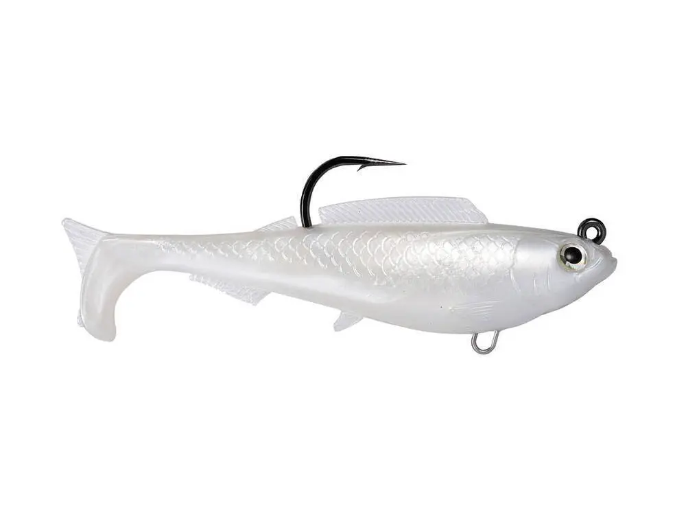 5 Inch Zman HerculeZ Soft Swimbait Fishing Lure - Rigged Soft Plastic Swimbait