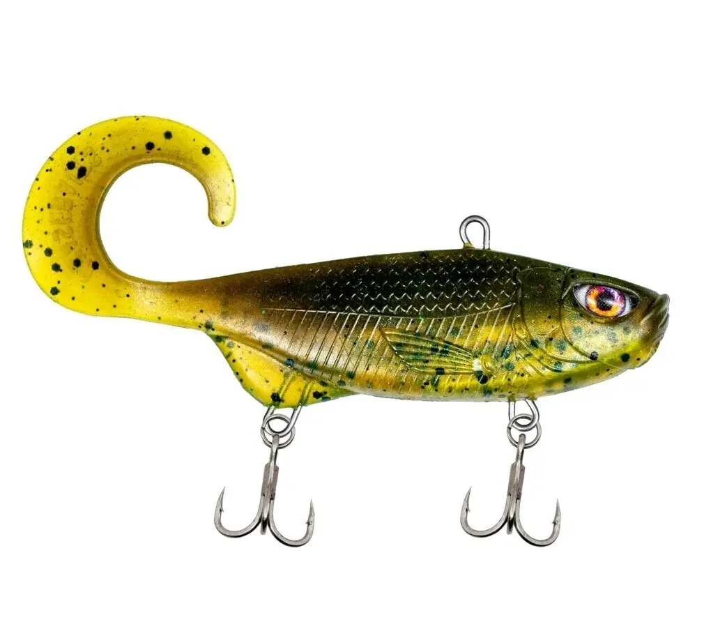 85mm Chasebaits Curly Vibe 2.0 Heavy (23g) Soft Vibe Fishing Lure