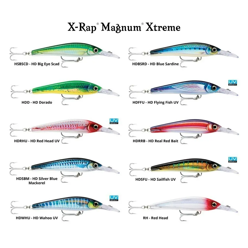 16cm Rapala X-Rap Magnum Xtreme Shallow Diving Trolling Fishing Lure