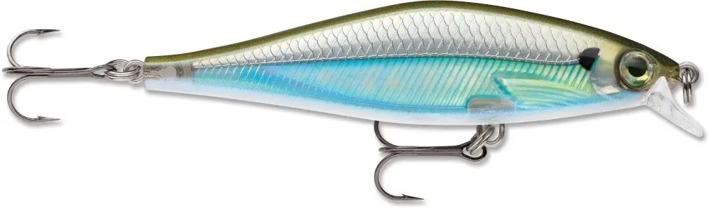 9cm Rapala Shadow Rap Shad 3X Shallow Diving Suspending Jerkbait Fishing Lure