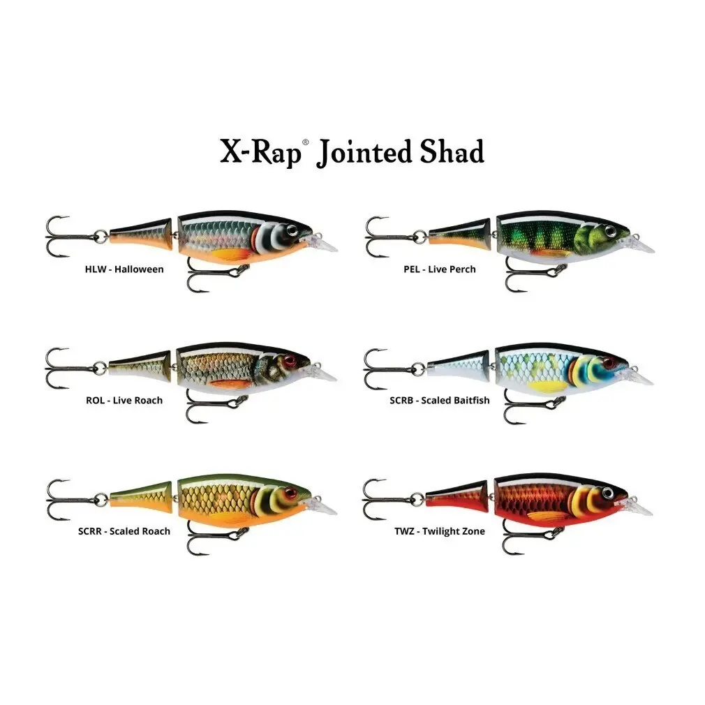 13cm Rapala X-Rap Jointed Shad Diving Crankbait Fishing Lure