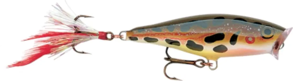 5cm Rapala Skitter Pop Topwater Popper Fishing Lure