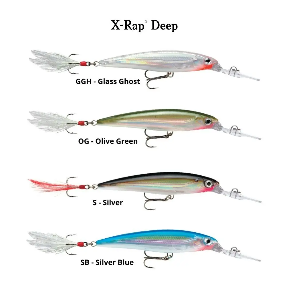 10cm Rapala X-Rap Deep Diving Jerkbait Fishing Lure