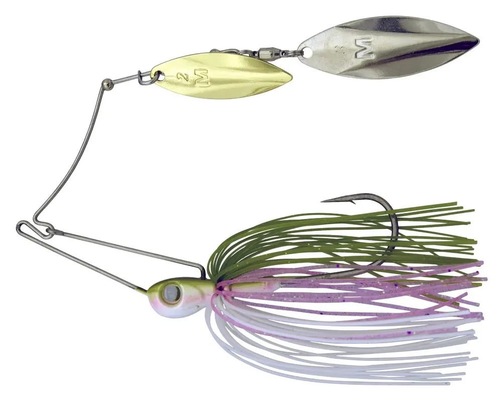 7gm Mustad Armlock Spinner Bait DW Fishing Lure with Double Willow Blades