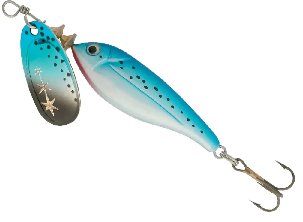 Size 1 Blue Fox Minnow Super Vibrax Long Casting Spinner Lure