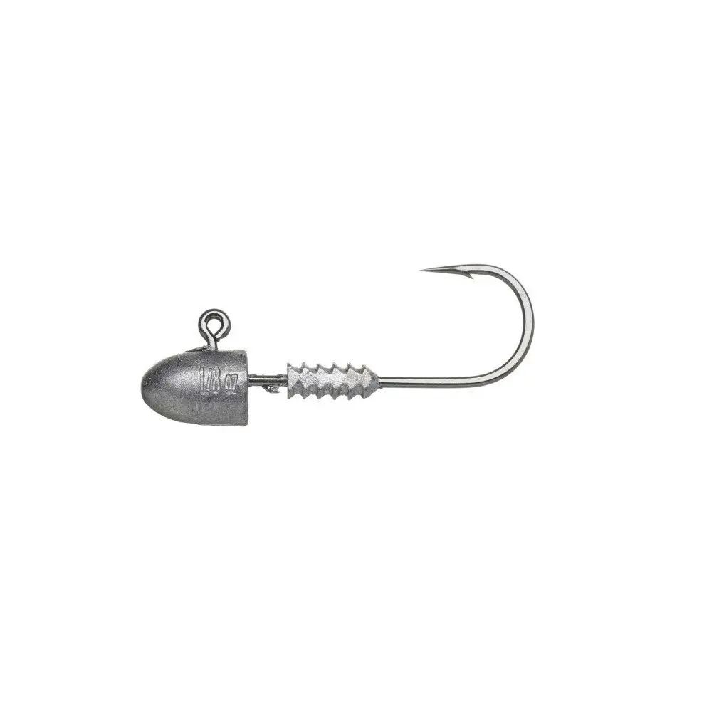 6 Pack of 1/8oz Size 2 Bite Science Substrike DC Jigheads with BKK Hooks