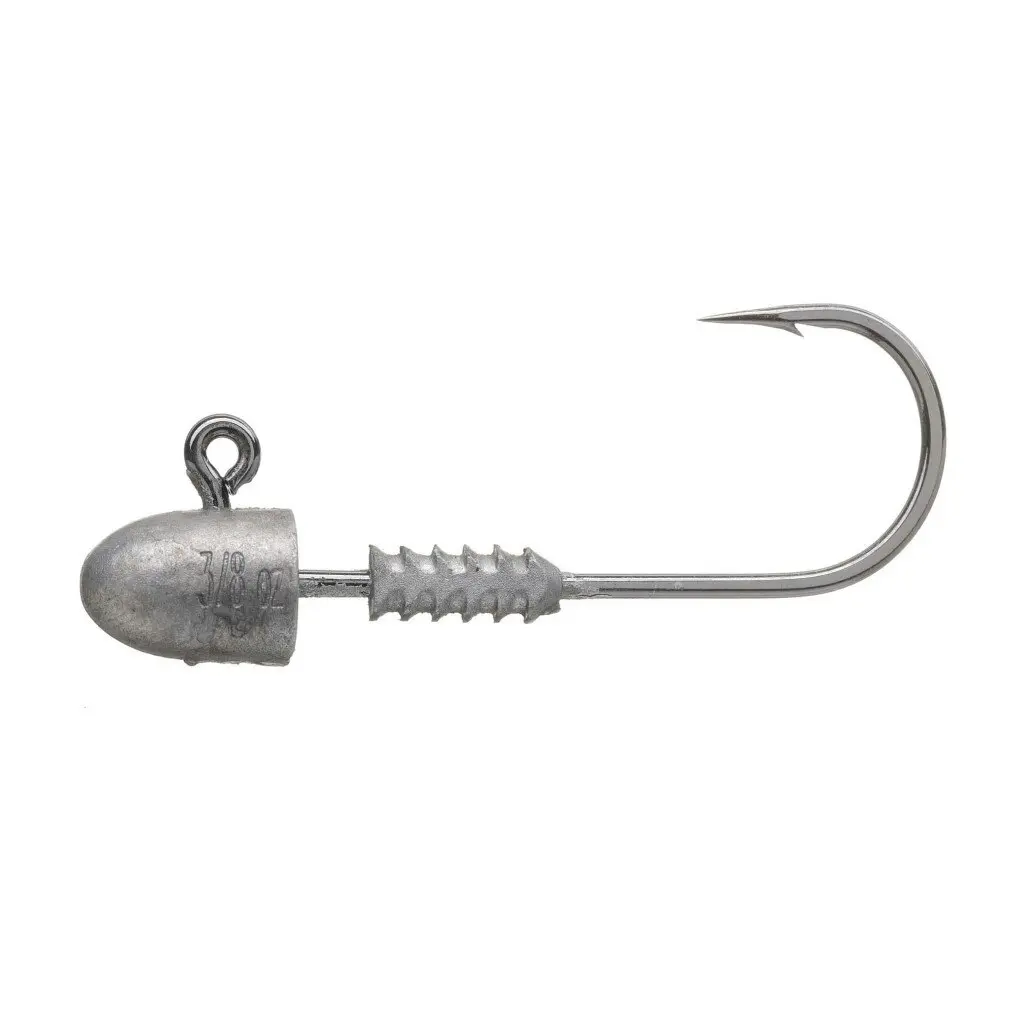 4 Pack of 3/8oz Size 5/0 Bite Science Substrike DC Jigheads with BKK Hooks