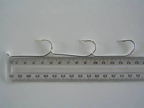 Mustad Pre-Rigged Gang Hooks 5/0 3 Hooks 3 Sets Kirby