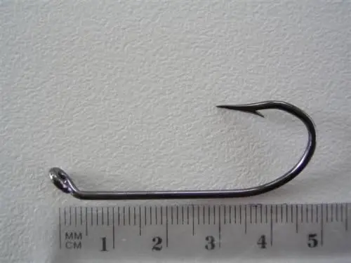 Size 4/0 Mustad 4202bln M.T Point Gang Hooks Chem Sharp Qty 33 Fishing Hooks