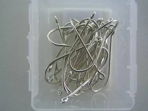 1 Box of Mustad 4200D Kirby Kendal Ringed Fishing Hooks