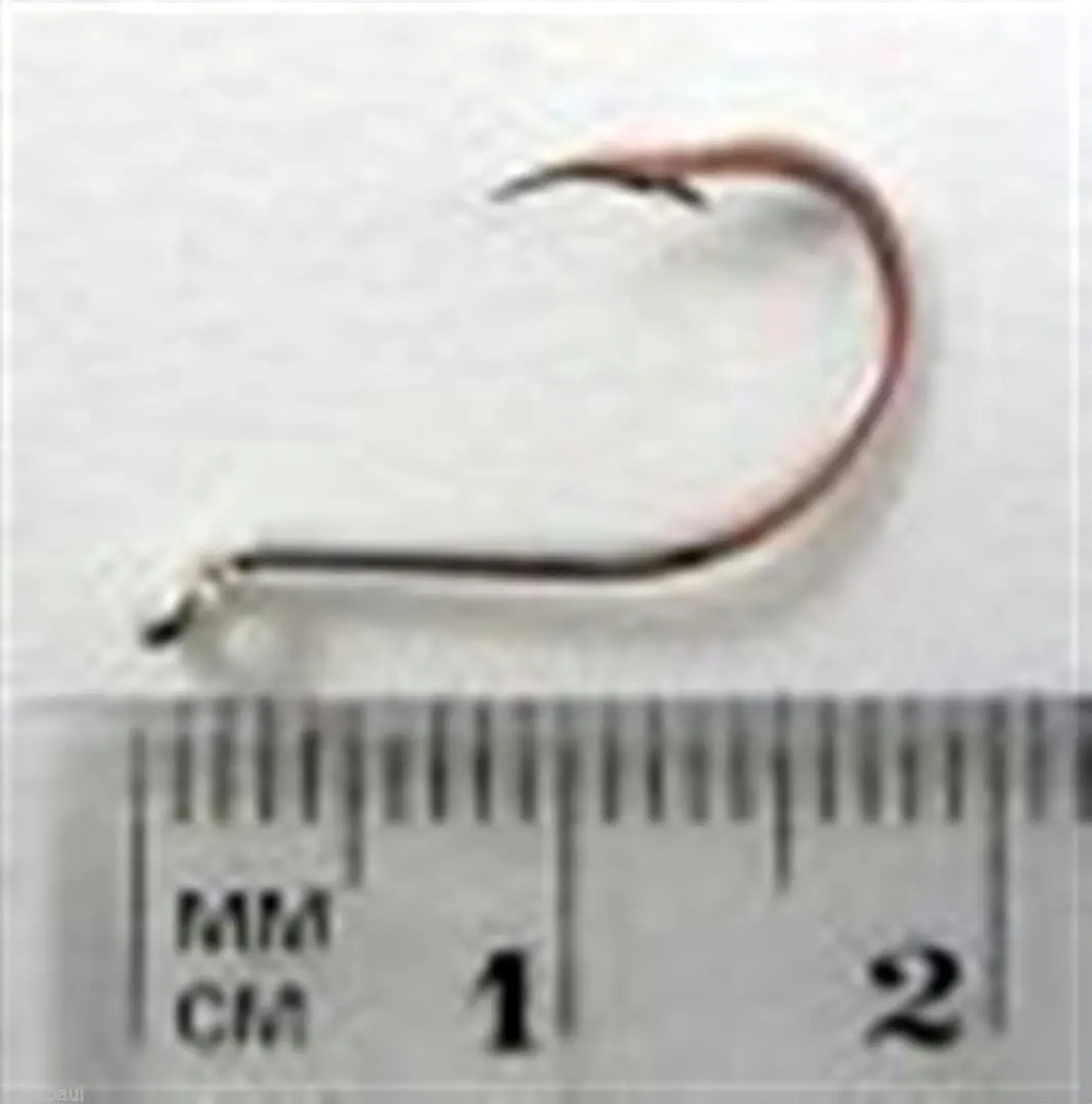 1 Box of Mustad 92554 2x Strong Nickle Plated Octopus Fishing Hooks