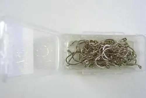 1 Box of Mustad 92554 2x Strong Nickle Plated Octopus Fishing Hooks