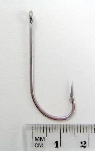 1 Box of Mustad 34007 O'Shaugnessy Stainless Steel Fishing Hooks