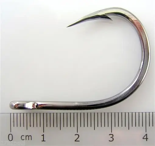 3 Packs of Mustad 10827NPBLN Hoodlum 4x Strong Chemically Sharp Fishing Hooks