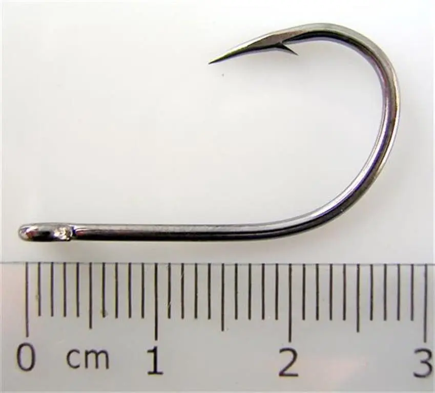 1 Packet of Mustad 10829NPBLN Big Gun Chemically Sharp Fishing Hooks