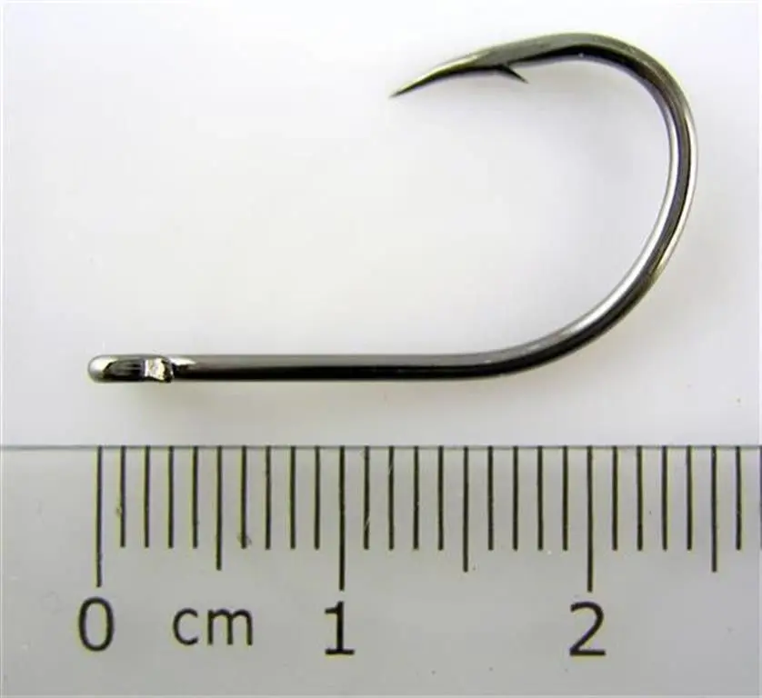 1 Packet of Mustad 10829NPBLN Big Gun Chemically Sharp Fishing Hooks