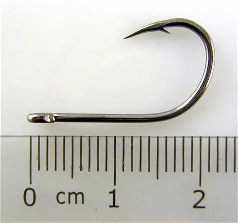 1 Packet of Mustad 10829NPBLN Big Gun Chemically Sharp Fishing Hooks