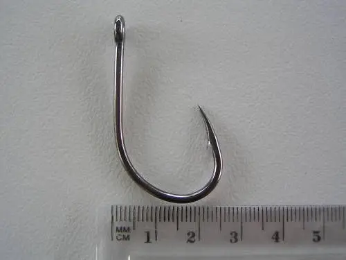 1 Packet of Mustad 10829NPBLN Big Gun Chemically Sharp Fishing Hooks