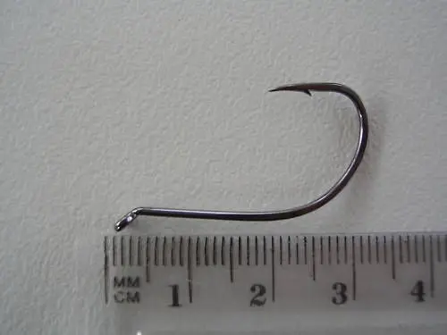 1 Packet of Mustad 92604NPBLN Penetrator Chemically Sharp Fishing Hooks