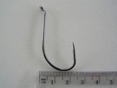 1 Packet of Mustad 92604NPBLN Penetrator Chemically Sharp Fishing Hooks