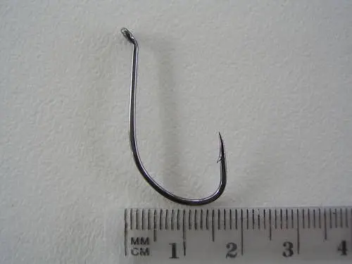 1 Packet of Mustad 92604NPBLN Penetrator Chemically Sharp Fishing Hooks