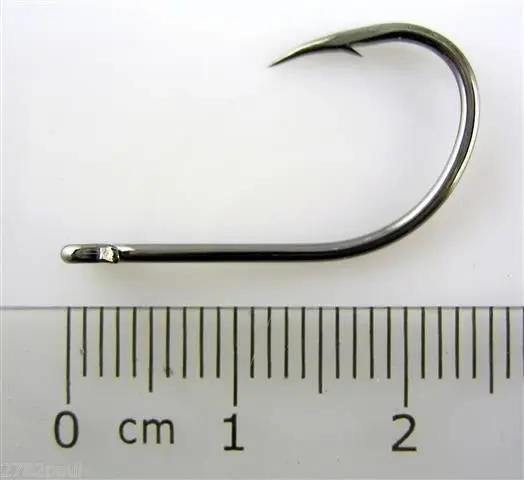 3 Packs of Mustad 10829NPBLN Big Gun Chemically Sharp Fishing Hooks