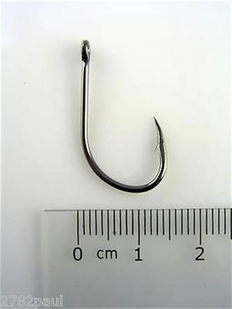 10 Packs of Mustad 10829NPBLN Big Gun Chemically Sharp Fishing Hooks