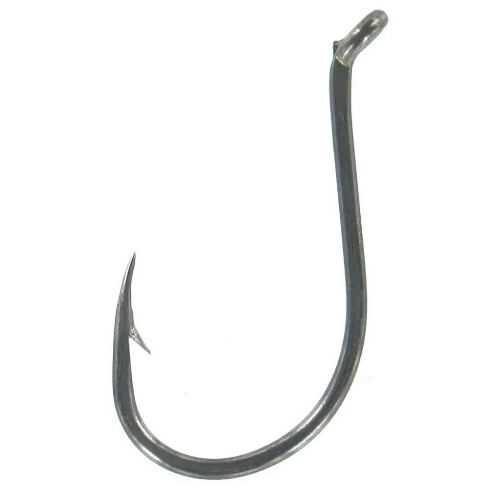 25 Pack of Shogun T479 Beak Fishing Hooks - Chemically Sharpened Black Suicide