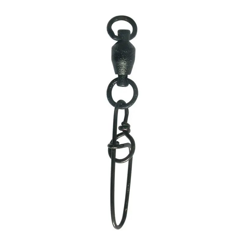 Mustad Stay-Lok Snaps With Ball Bearing Swivel