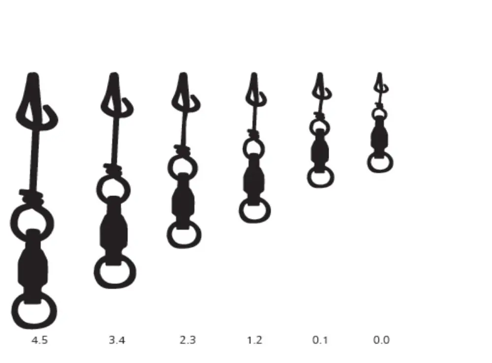 Mustad Ultrapoint Fastach Clips with Ball Bearing Swivel