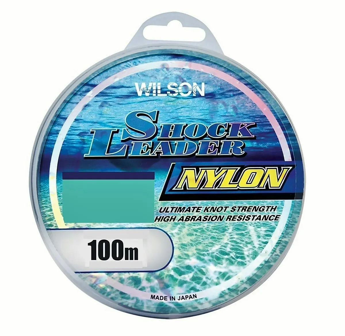 100m Spool of Wilson Nylon Shock Leader - Monofilament Fishing Leader Material