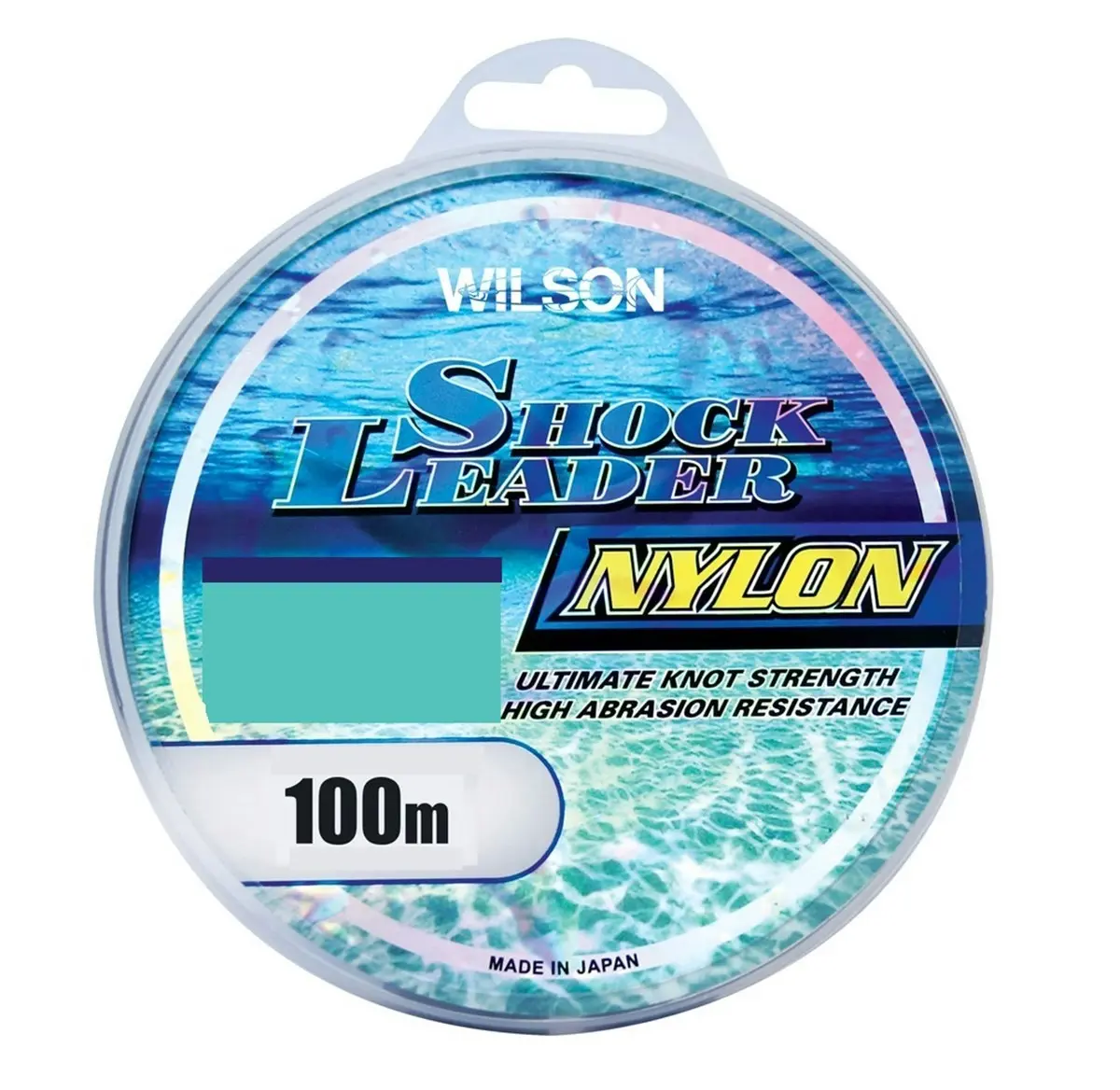 100m Spool of Wilson Nylon Shock Leader - Monofilament Fishing Leader Material