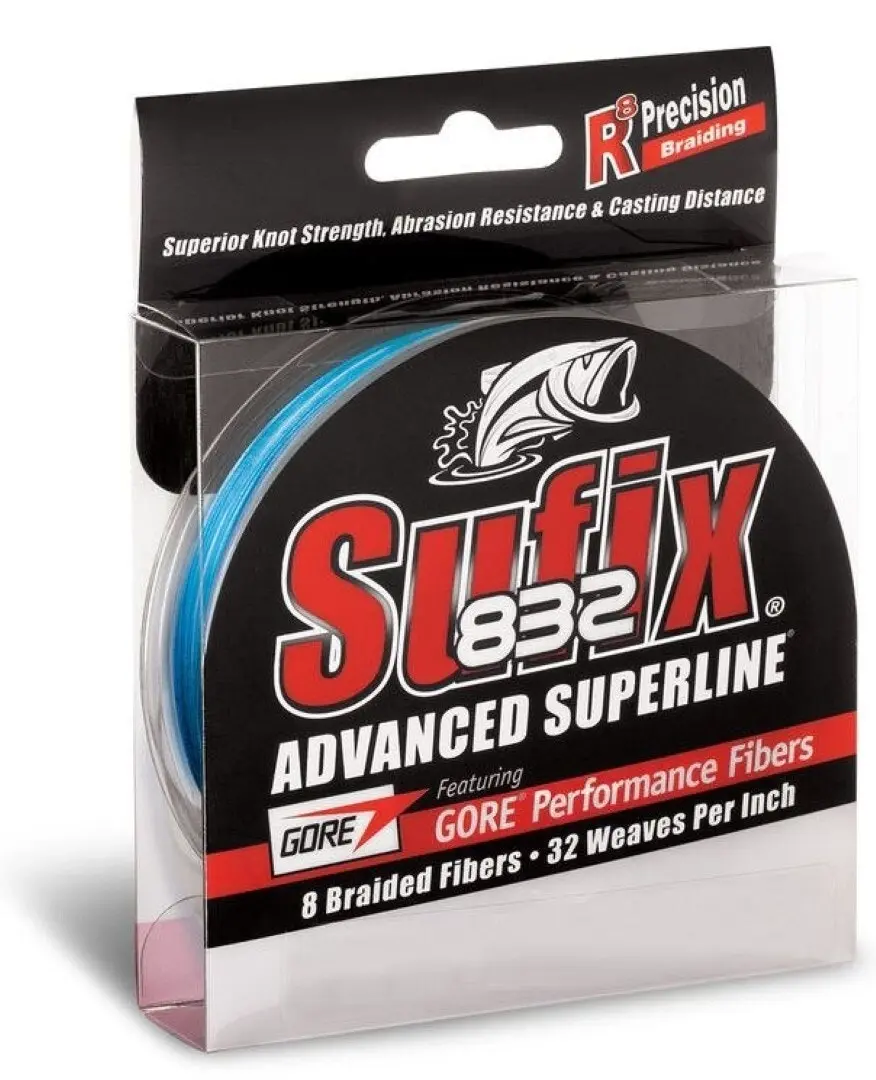 150yd Spool Sufix 832 Advanced Superline Braided Fishing Line-Coastal Camo Braid