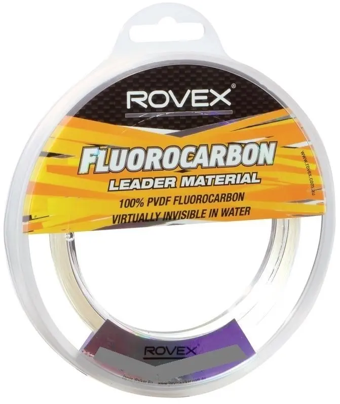 20m Spool of Rovex Fluorocarbon Leader Material 100% PVDF Fluorocarbon